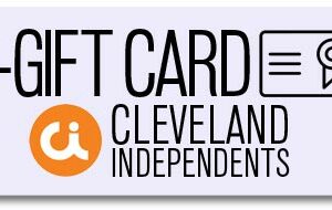 Screenshot of a Cleveland Independents E-Gift Card